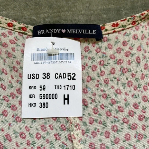 Brandy Melville Wrap Dress - Picture 3 of 5